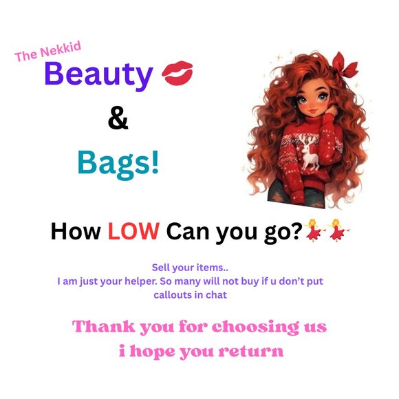 Handbags - 🍑Saturday's  BEAUTY & BAGS How LOW Can u Go? Share Show🍑MUST B Present